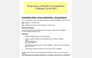 Compétition challenge Carvin 